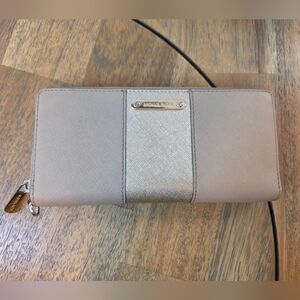 Michael Kors Center Stripe Gold Wallet